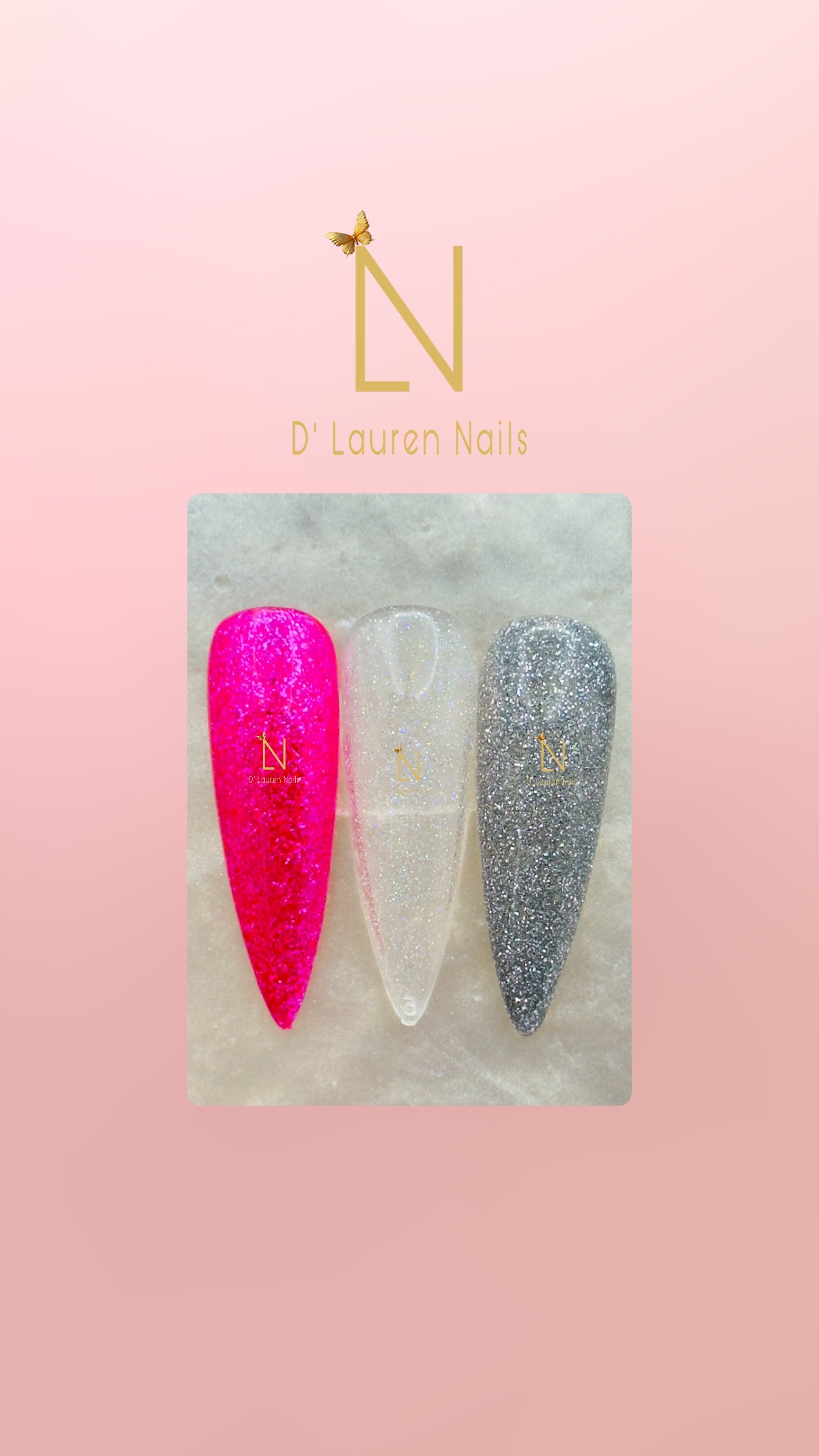 PINK REFLECTIVE GEL