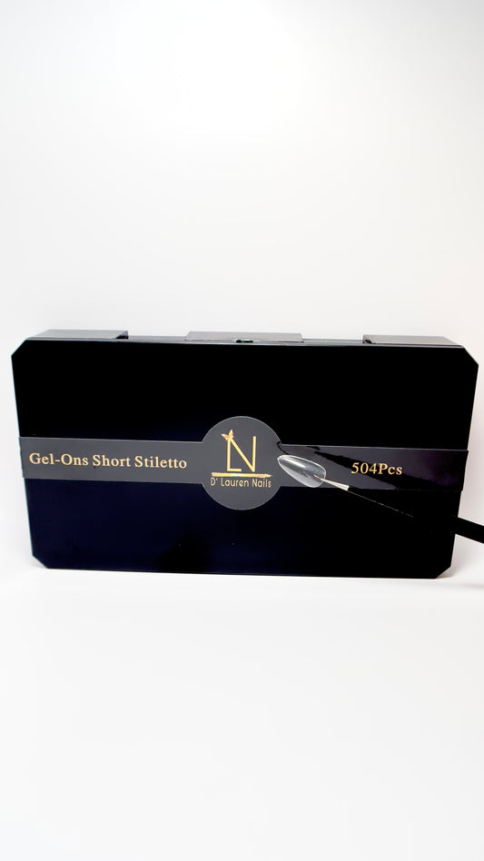 GEL-ONS SHORT STILETTO NAIL TIPS