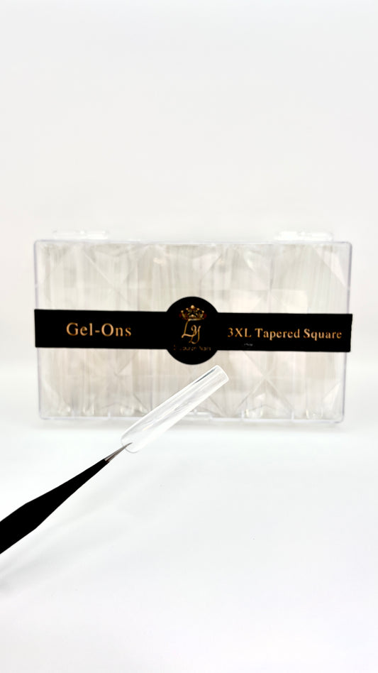 Gel-Ons 3XL Tapered Squared NailTips