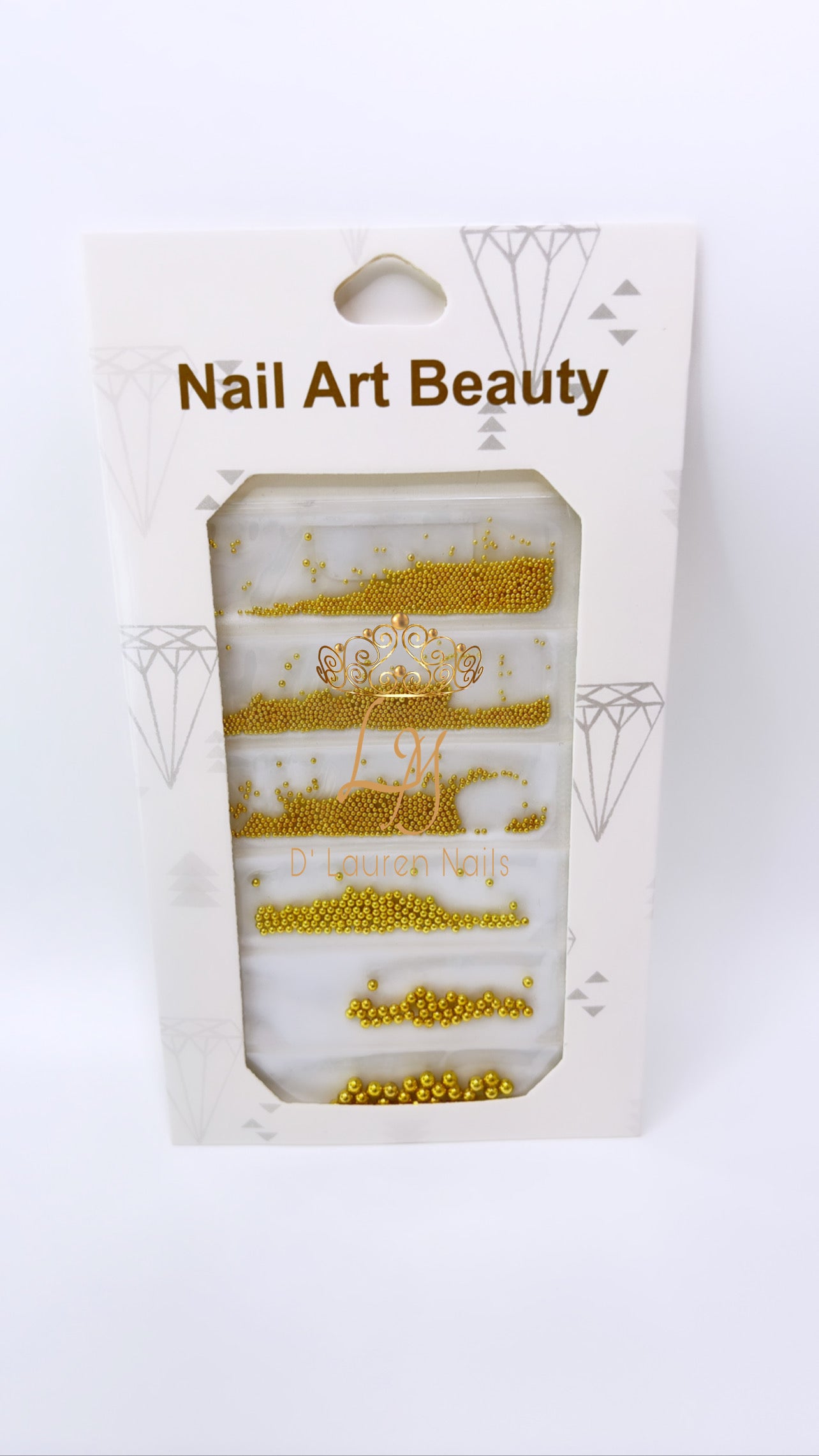 Caviar de metal dorado #3