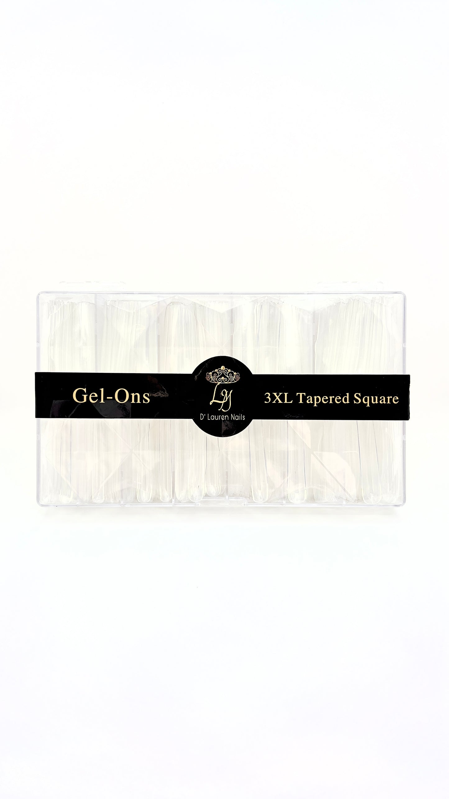 Puntas cuadradas cónicas Gel-Ons 3XL