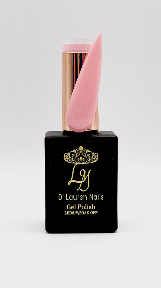 DL57 Sheer Pink Nude Gel Polish