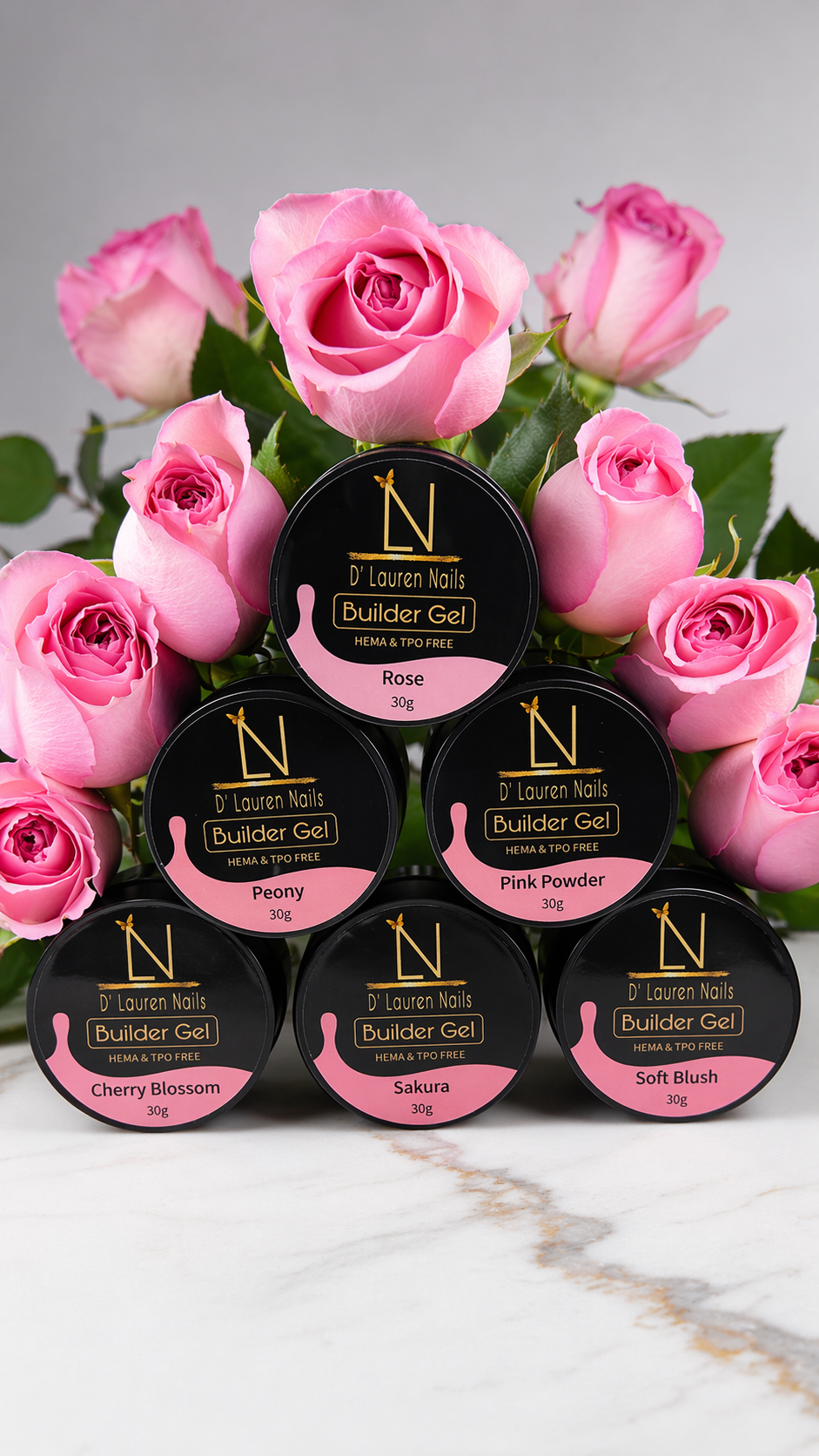 Blooming - Builder Gel Collection (8 Colors)