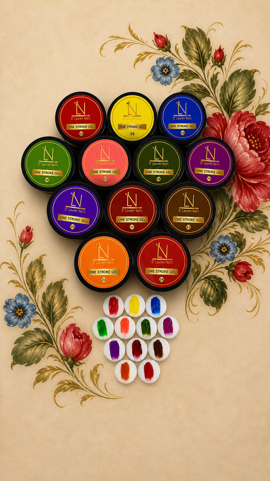 Zhostovo-One Stroke Gel Collection #2