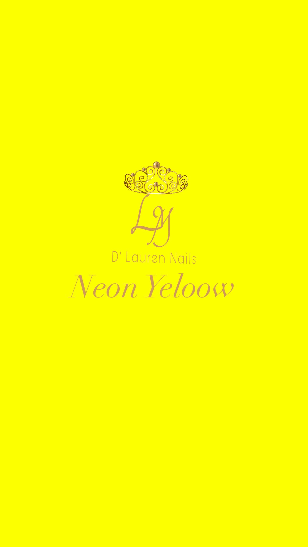 Gel Polish #065 Neon Yellow