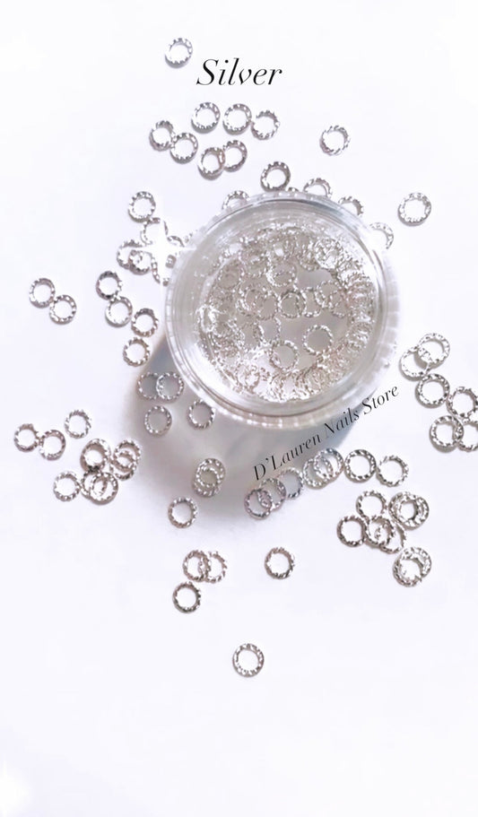 Silver Metal Rings