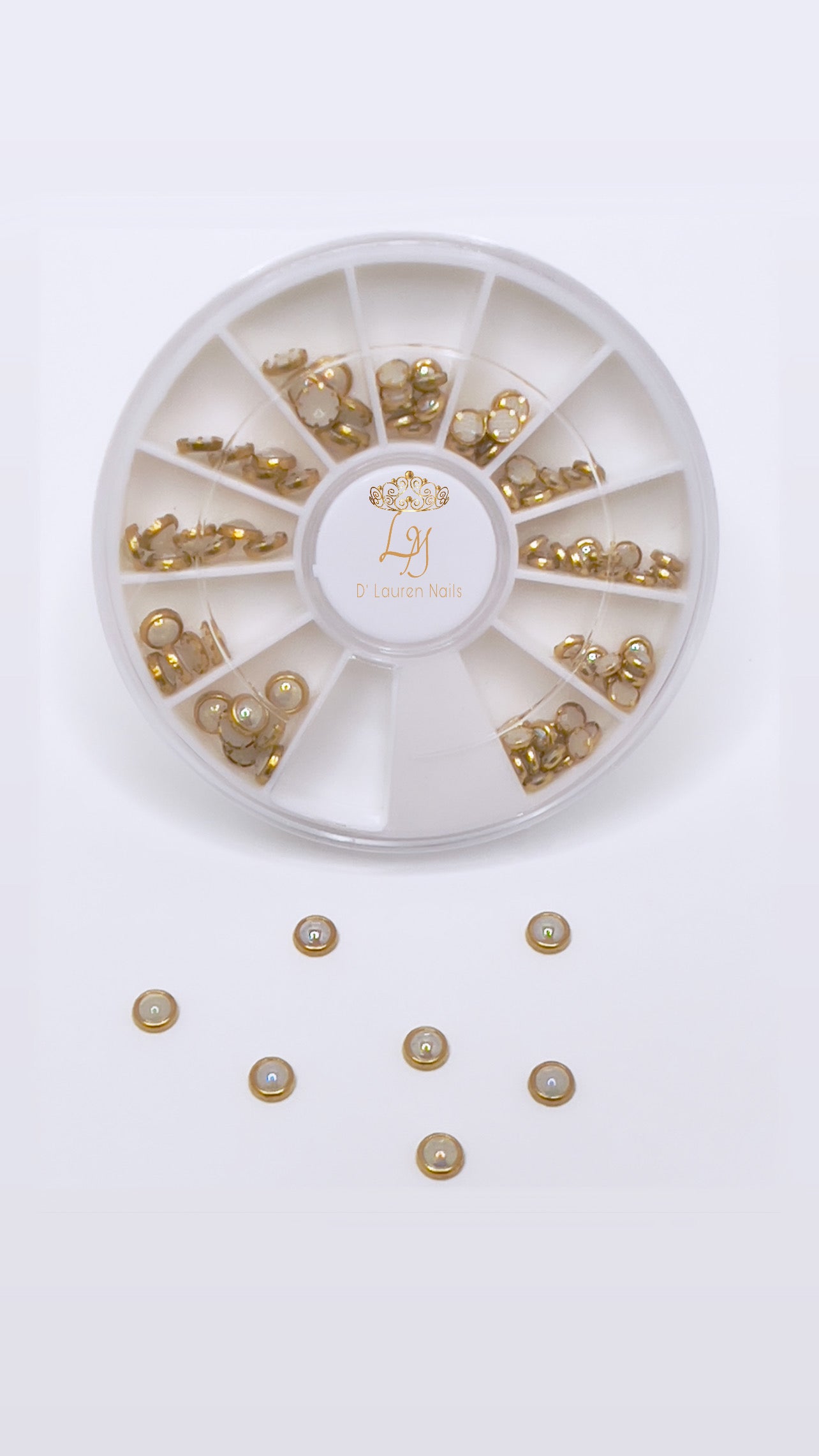 White Pearls Wheel (Metal framed)