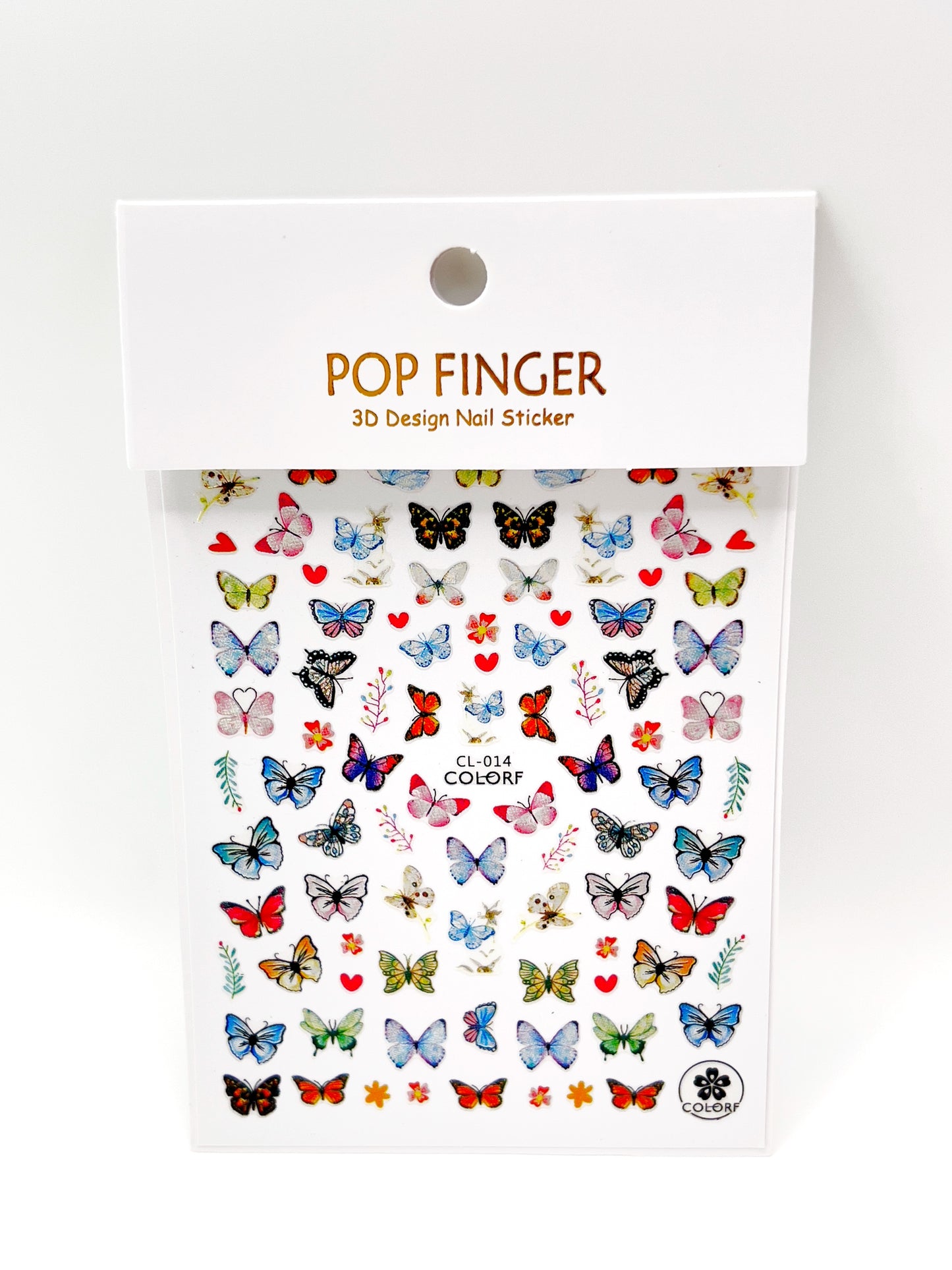 Porcelain Butterfly Stickers #14